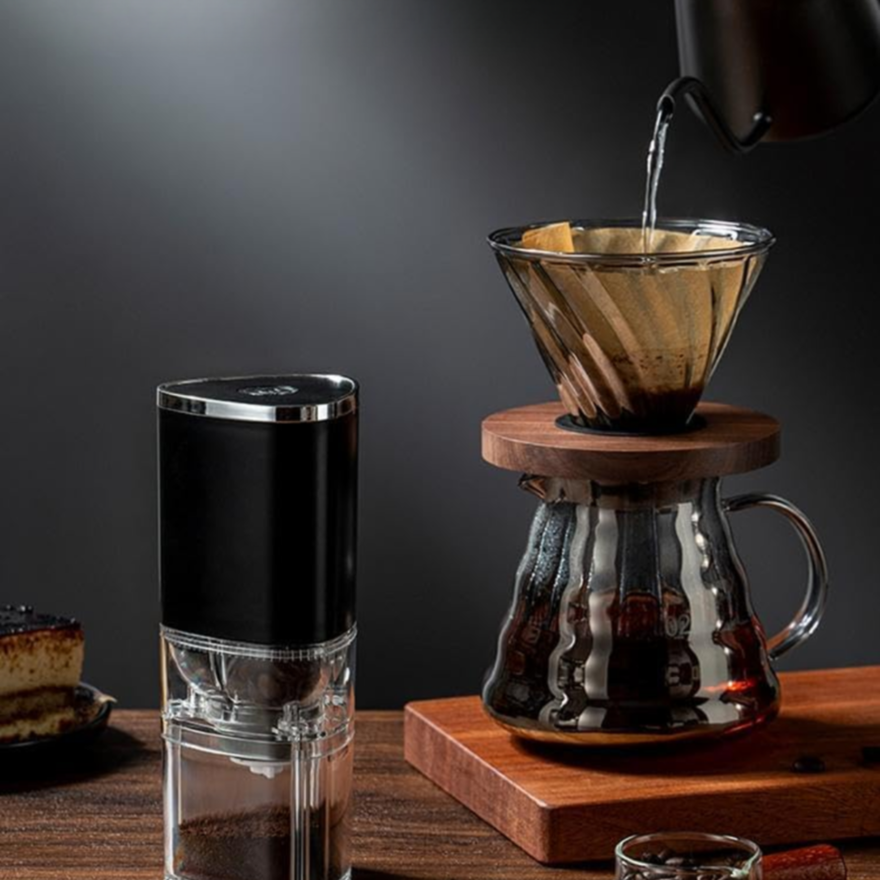 BrewVoyage Portable Coffee Grinder